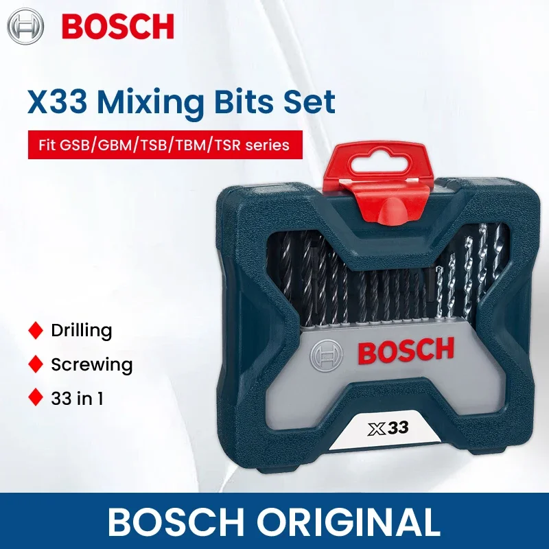 Drill Bit Set - Conjunto de brocas e pontas de