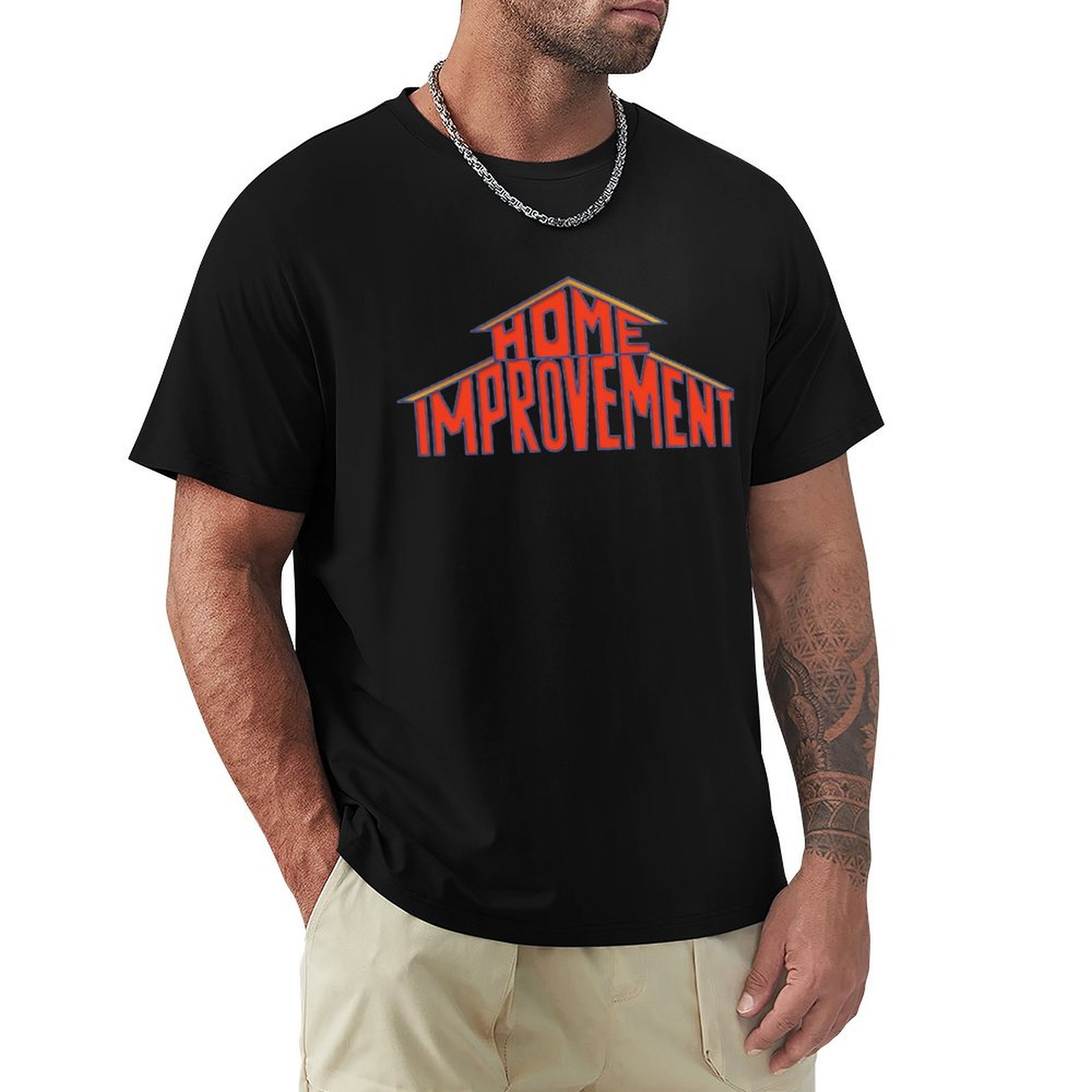 Home Improvement Logo Design - Camiseta com Logo de Melhorias para