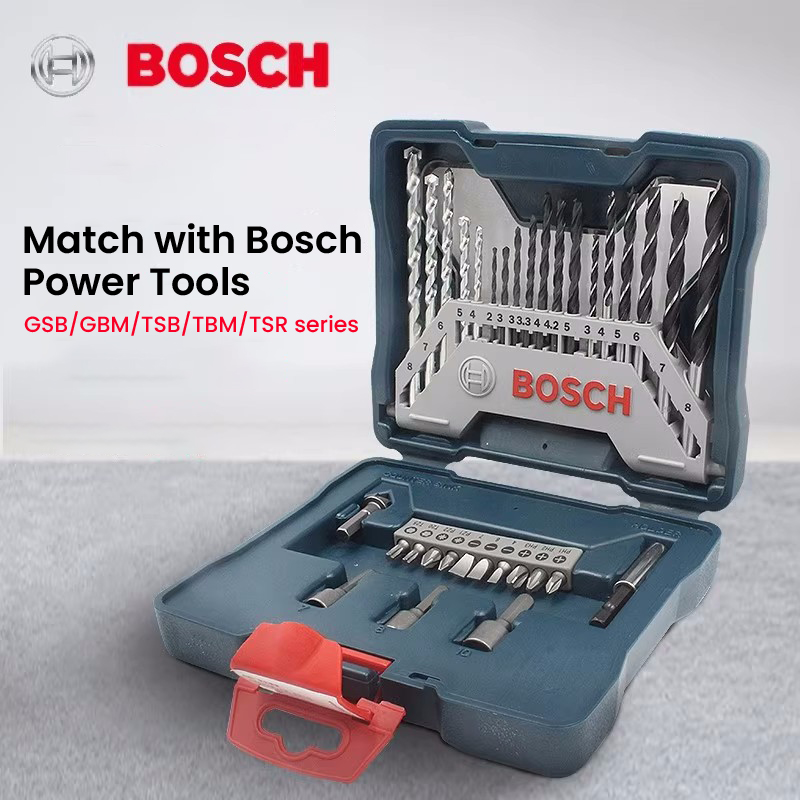 Drill Bit Set - Conjunto de brocas e pontas de
