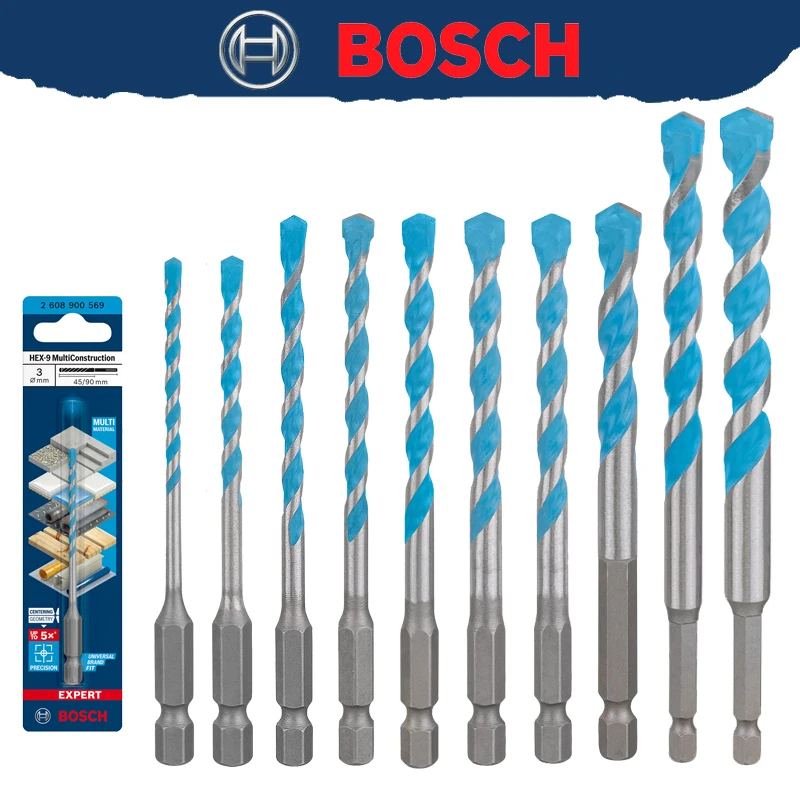 Drill Bit Set - Broca Multiuso BOSCH EXPERT HEX-9 para