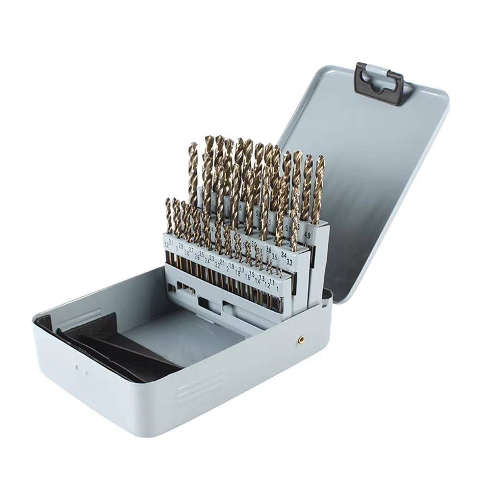 Drill Bit Set - Conjunto de Brocas de Cobalto com