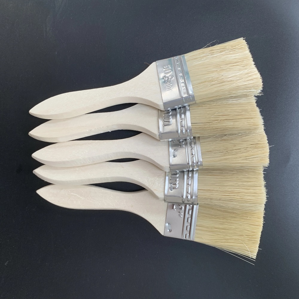 Conjunto de Pincéis de Madeira - Wood Stain Brush avaliação e preço