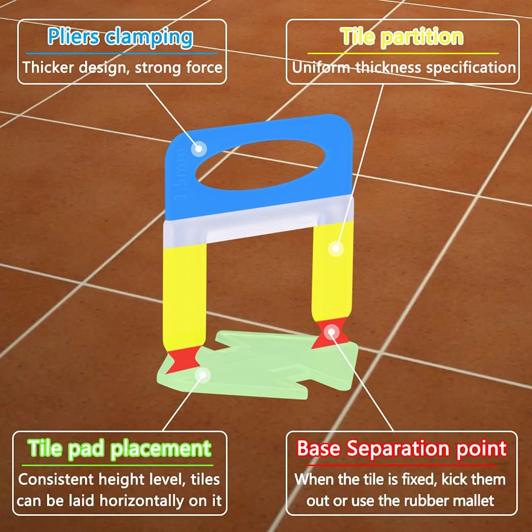 Conjunto de 100 peças de siste - Tile Leveling Clip avaliação e preço