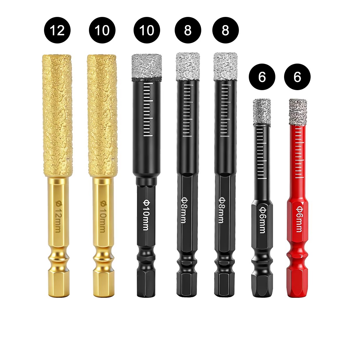    Conjunto de 7 Brocas Diama - Drill Bit Set avaliação e preço