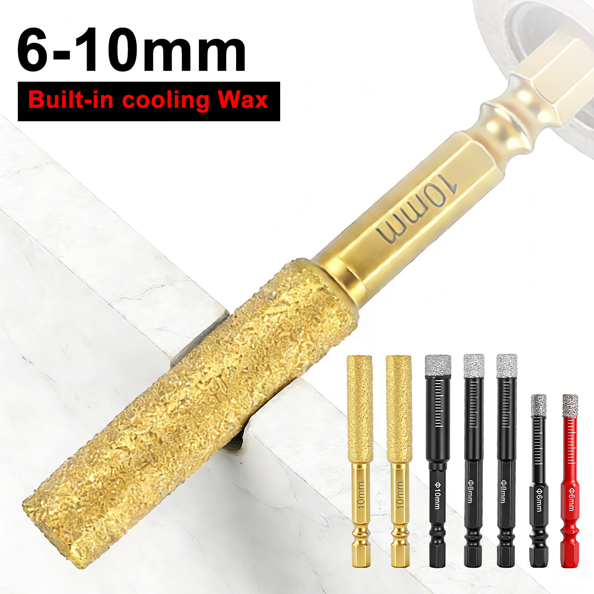    Conjunto de 7 Brocas Diama - Drill Bit Set avaliação e preço