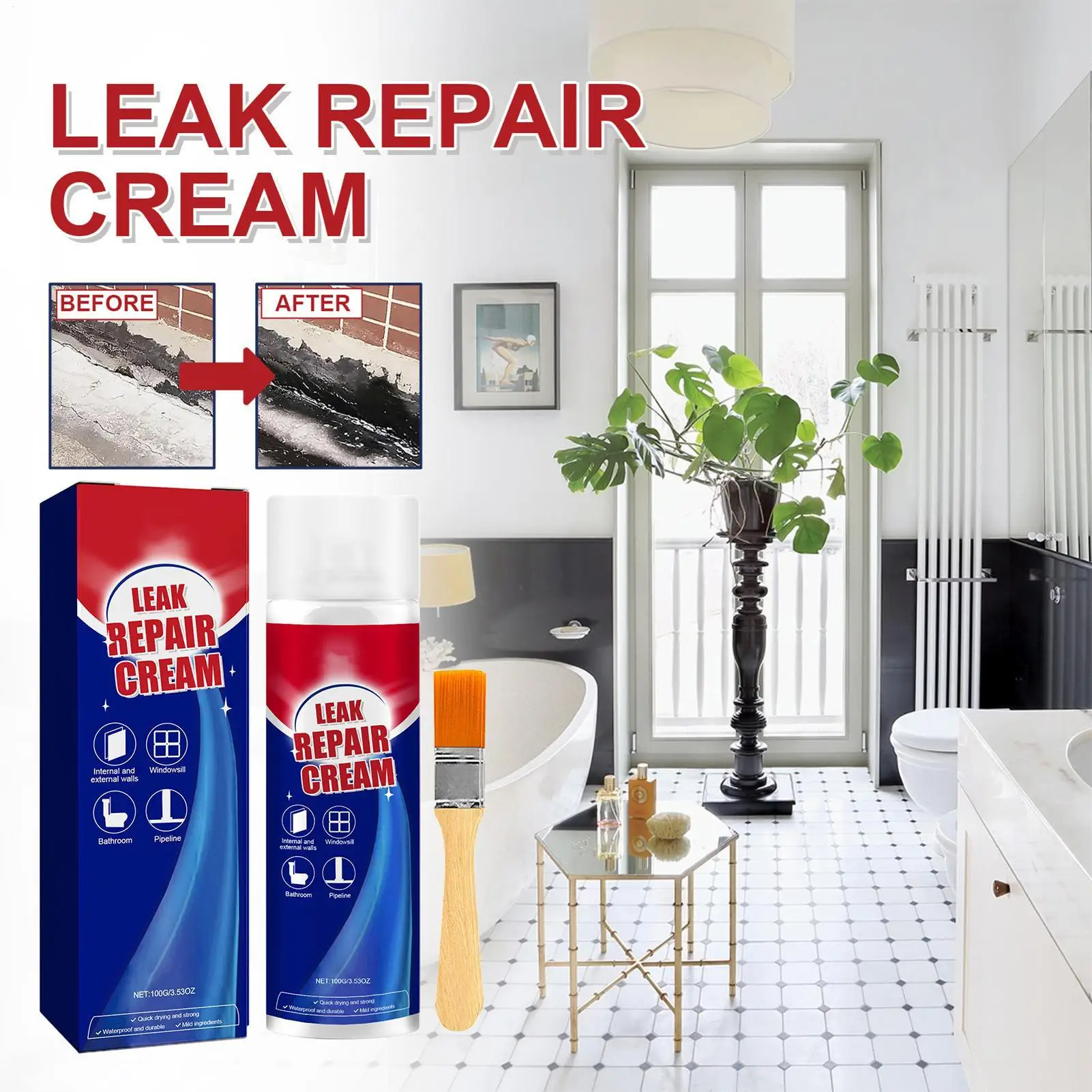 Spray Reparador de Vazamentos  - Roof Sealant Patch avaliação e preço