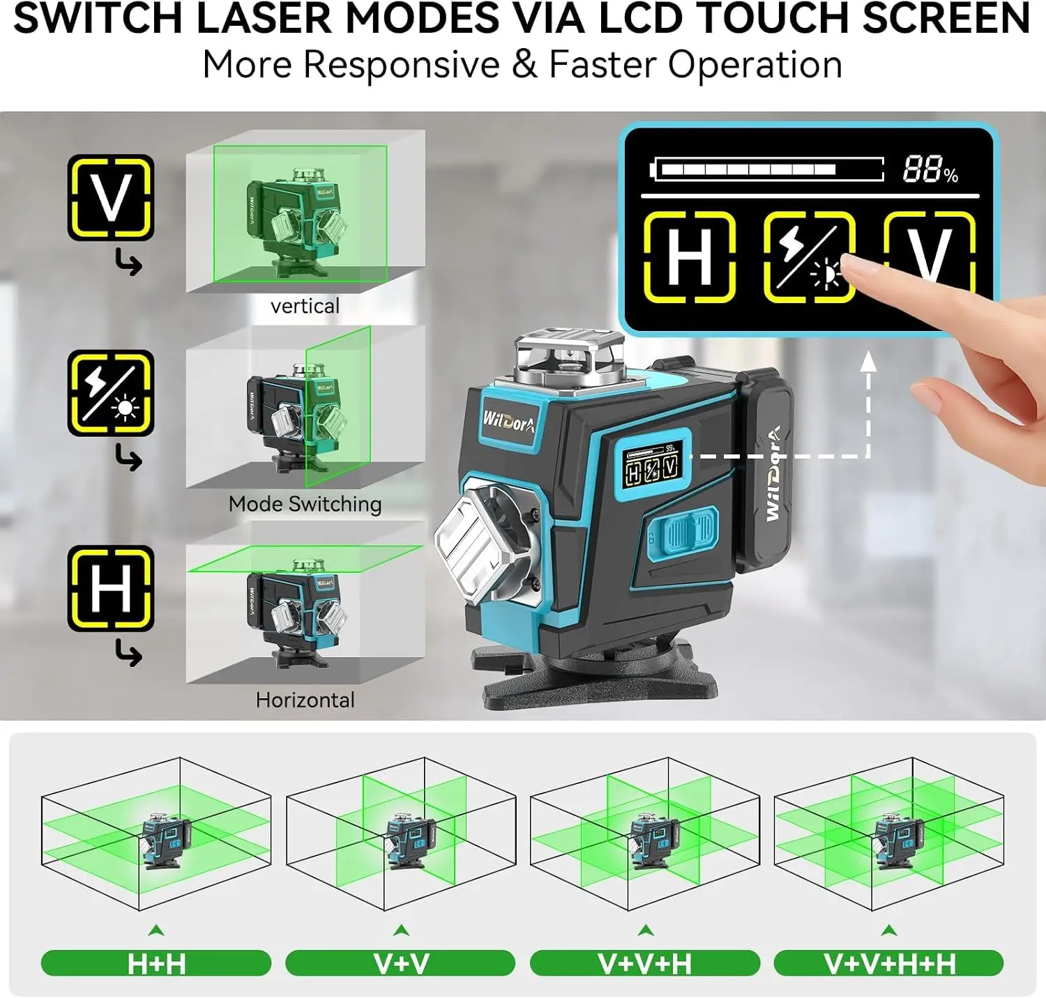 Nível a Laser com Tripé, 4x360 - Level Laser Line avaliação e preço