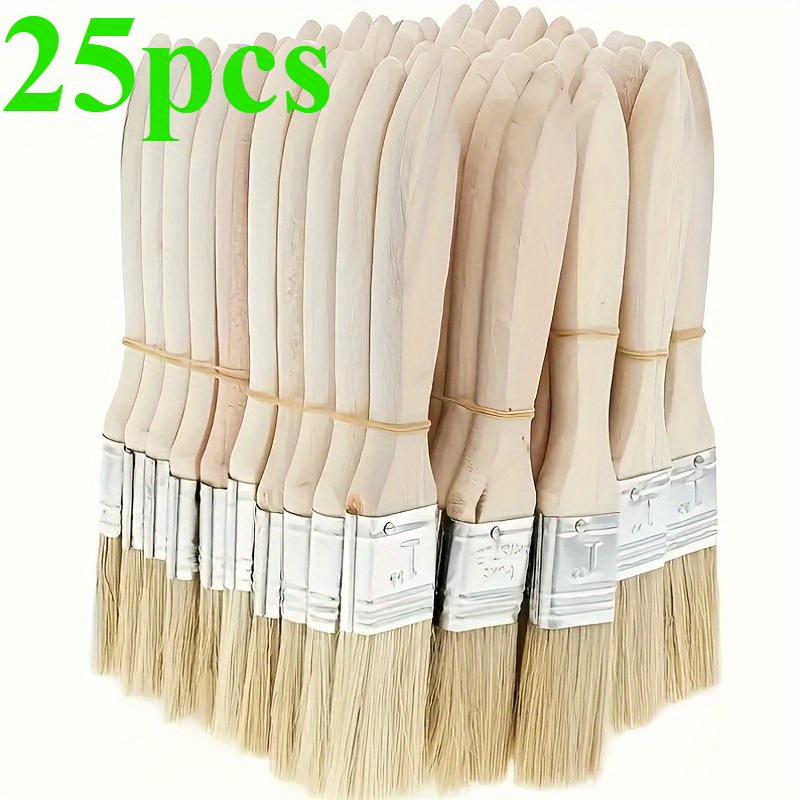 Conjunto de 25 Pincéis de Pint - Wood Stain Brush avaliação e preço