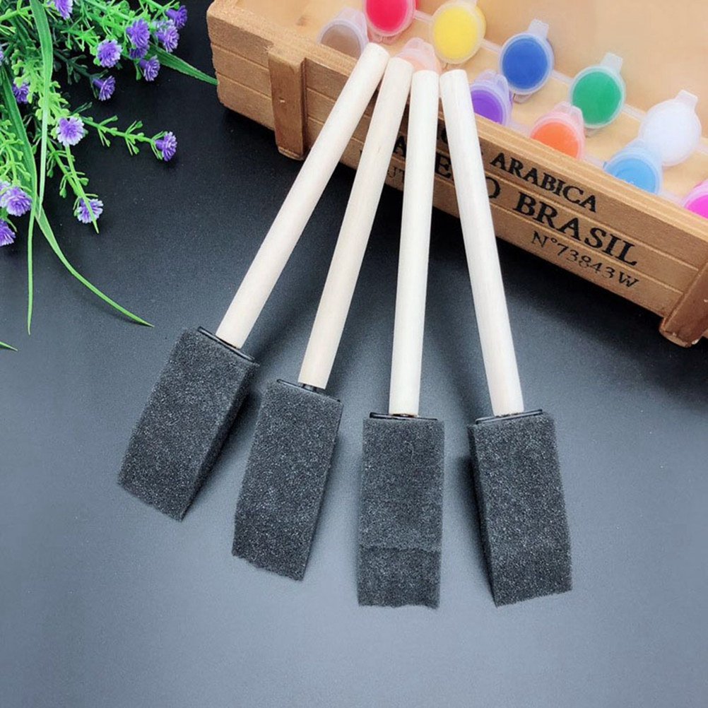 20 pincéis de esponja para des - Wood Stain Brush avaliação e preço