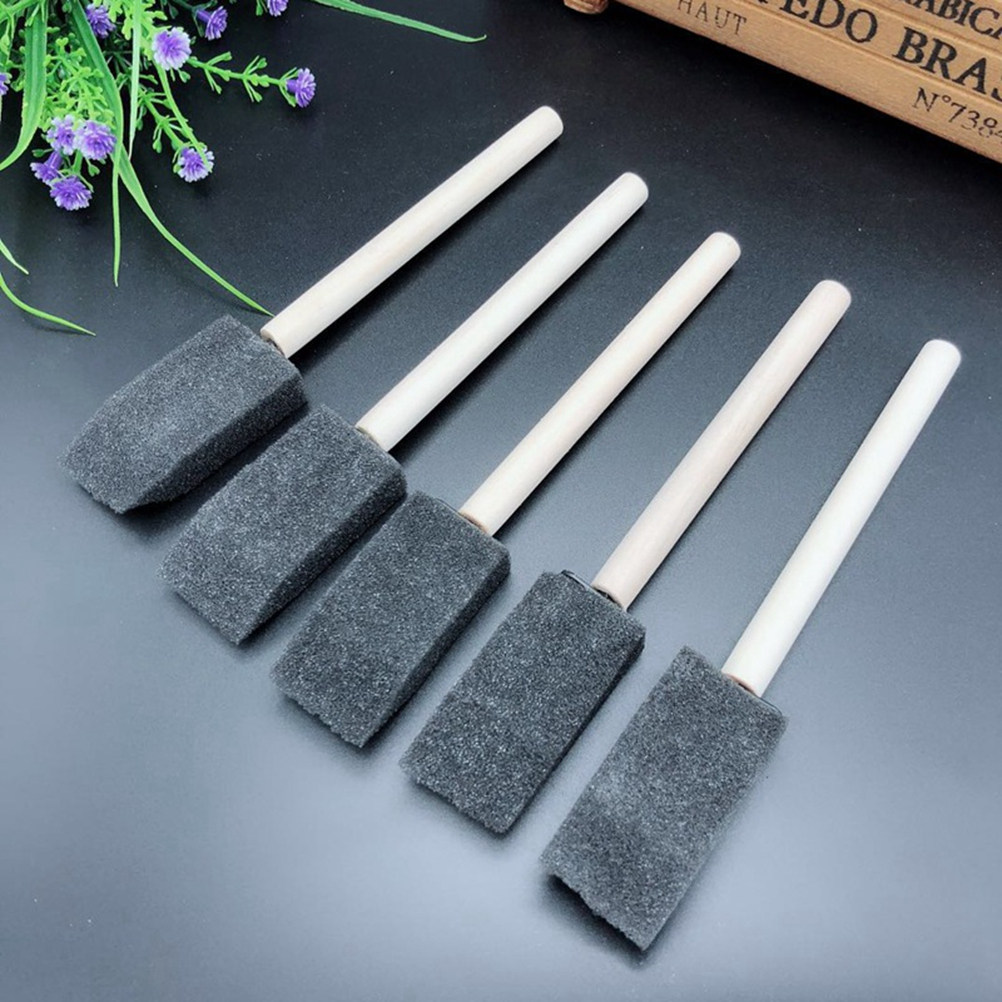 20 pincéis de esponja para des - Wood Stain Brush avaliação e preço