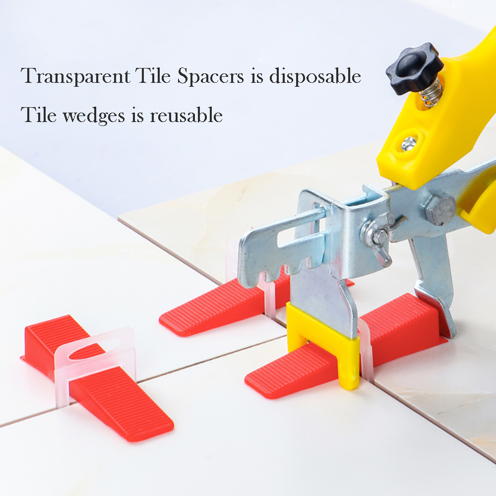 100 pçs sistema de nivelamento - Tile Leveling Clip avaliação e preço