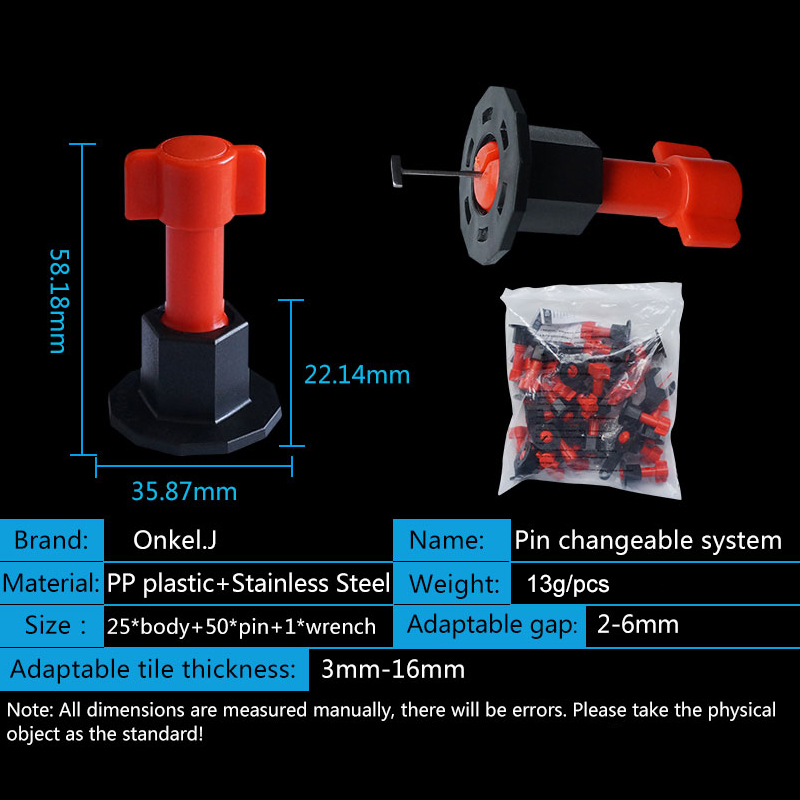ONKE L.J-Sistema De Nivelament - Tile Leveling Clip avaliação e preço